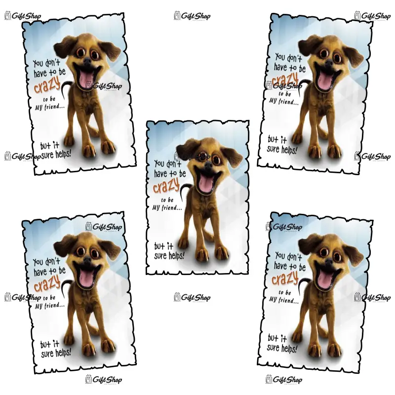 You don`t have to be crazy, magnet frigider mgs073
